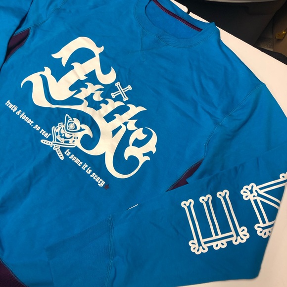 Teal Triko Crewneck sweatshirt XL - Picture 2 of 4